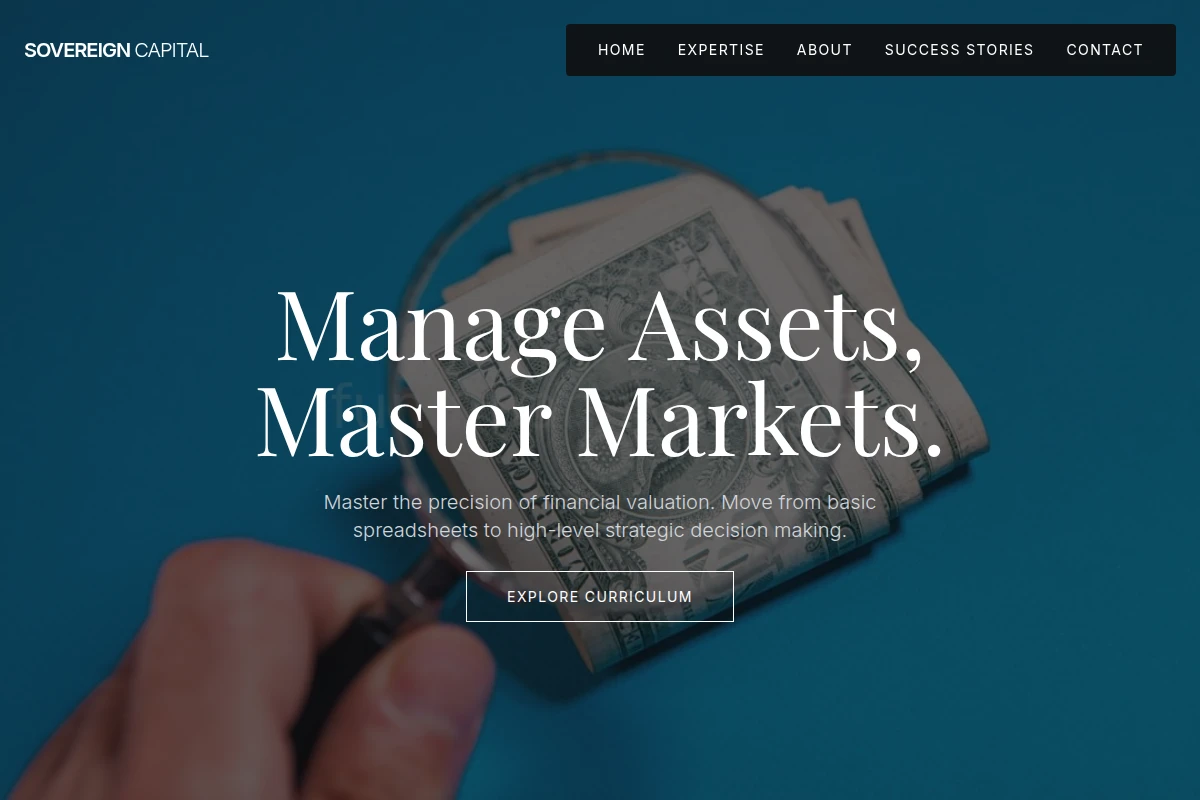 Valuation Finance Education